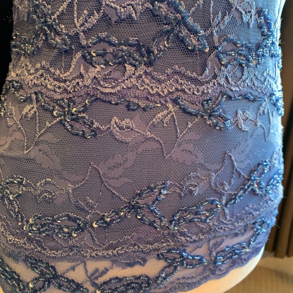 Le Chateau Women’s Beaded Dress Top 🌺 Size XS (extra small) - Picture 3 of 13